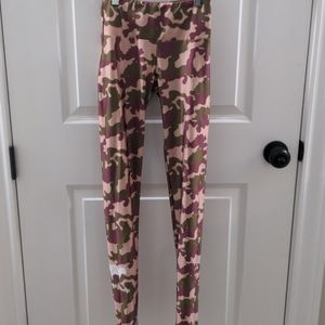 Gold Sheep Leggings XS, pink camo